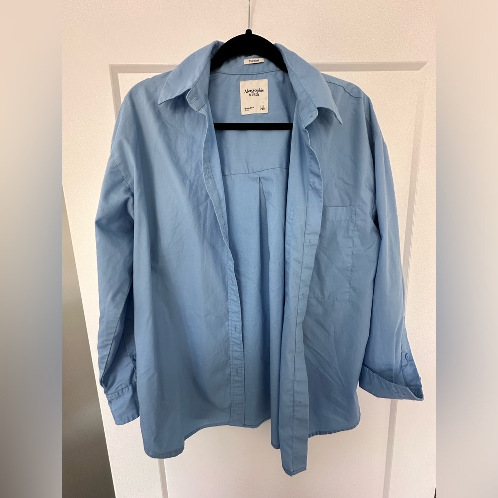 Abercrombie “oversized” oxford shirt - like new
